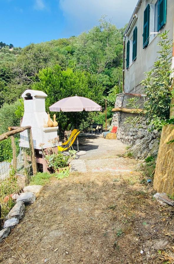 “Da Senso” Relax nel verde vista mare Finale Ligure Buitenkant foto